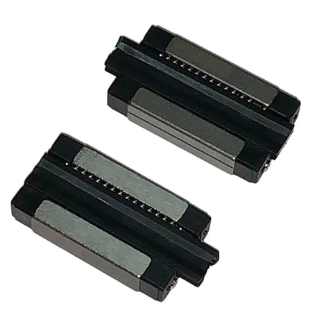 MGN7 H Carriage Block Ball Bearing Slider Set For 7mm Linear Guide Rail 2 Pieces Black High Precision Heavy Duty