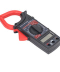 AC DC Auto Range Clamp Meter With Beeper 1000A Voltage Tester for Electricians, NCV Testing, Multimeter with red clamp and display