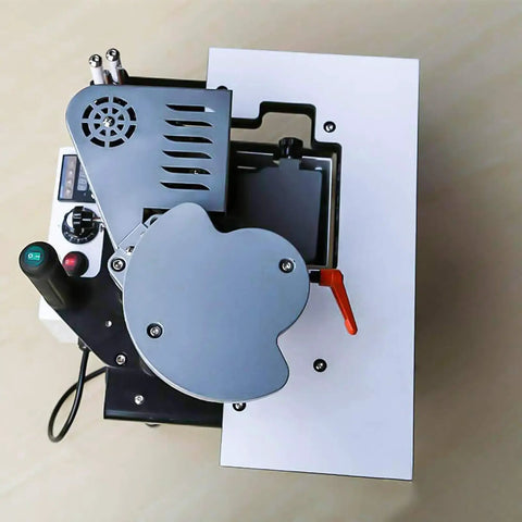 Top view of Portable Edge Bander For DIY Woodworking On The Go With Double Sided Glue And PVC Edge Banding Capabilities Adjustable Speed Control