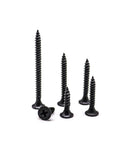 Rock Solid Number Six Fine Thread Drywall Screws Assortment With Phillips Bugle Heads, 130 rustproof screws in various lengths.