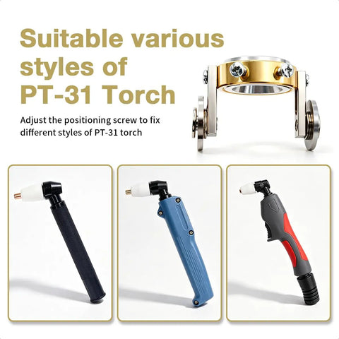 PT 31 Roller Guide Plasma Cutter Torch Stand Off With Double Wheel Spacer for PT-31 Torches Display