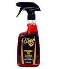 Pro Grade Polishing Pad Cleaner For Foam Wool And Microfiber Buffing Pads Heavy Duty Degreaser That Busts Oil And Residue Safe On All Pad Types 22 Fl Oz red spray bottle