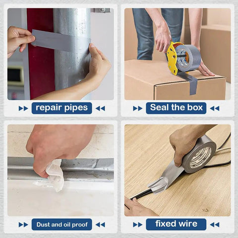 Beefy Heavy Duty Waterproof Duct Tape 1.88 Inch Wide By 35 Yards Strong Adhesive for various repairs and sealing uses