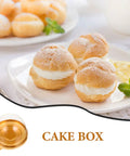 Clear Mini Cupcake Boxes With Dome Lids 100 Pack Plastic Treat Containers For Muffins Pastries And Cookies Bulk Packaging