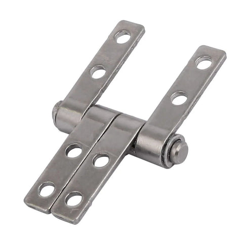 360 Degree Friction Hinge With 2N.m Torque For Full Rotation And Precise Positioning, Metal Silver Tone, 48x31.5x8mm
