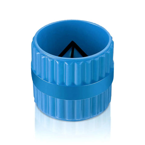 Blue Pipe and Tubing Reamer Deburring Tool for PVC PPR Copper Brass Aluminum Tubes Inner Outer Chamfer Cutter Pro Grade Durable Alloy Steel Body