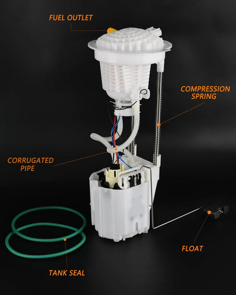 Electric Fuel Pump Module Assembly For Dodge Ram 1500 2500 3500 3.7L V6 4.7L 5.7L V8 Direct Fit Replacement