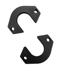 Heavy Duty Frost Free Sillcock Spacer For Outdoor Water Faucet Repair Kit To Fix Thick Wall Hose Bib Extender Installation Issues With Weather Resistant Durability And Smooth Operation Guarantee, black PETG spacer set