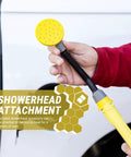 Long Distance Fuel Transfer Pump With 10 Foot Reach, Pumps Up To 2.9 Gallons Per Minute, AC DC Plug In Power, Water Flow Head, Suction Filter, DC Cable Clips For Car Or Marine Battery, Handy Flow Control Nozzle For Quick Easy Fuel Transfers with showerhead attachment