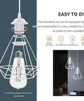 Top Tier Industrial Mini Pendant Light Kit With Kickass Retro Vibe And Heavy Duty Build Plus Standard E26 Socket For Modern Homes Kitchens And Warehouse Lofts In White, showcasing a metal geometric lampshade.