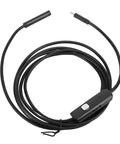 7mm Industrial Endoscope With 2MP HD Camera And Type C USB And Micro USB Interfaces 2m Cable for tight spots inspections