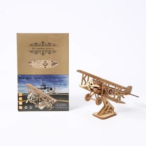 Adult 3D Wooden Jigsaw Puzzle Kit For DIY Craft Fans Hands On Airship Airplane Ship Oil Tanker Sailboat Models Educational Fun