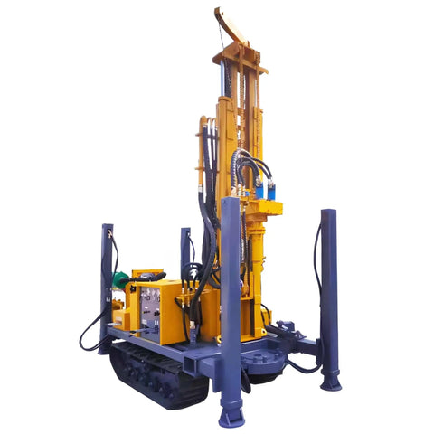 Beast Workhorse Deep Geothermal Well Rig With 984Ft Depth And 300m Hydraulic Drilling Machine for HVAC systems, front view