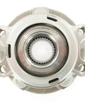 Front view of Front Wheel Hub Bearing Assembly Aftermarket Replacement BR930745 For Infiniti And Nissan Vehicles, full kit shown
