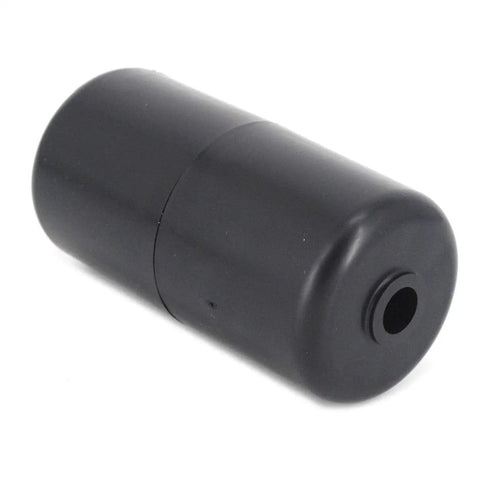 Center Roller Assembly For Mower Decks Two Piece OEM Replacement Part 603725 For Grasshopper Mowers, black cylindrical part