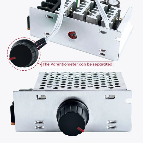 DC Motor Speed Controller PWM 7 To 70V 30A With 30A Fuse Run Stop Brake Switch Wide Voltage Power Controller For 12V 24V 36V 48V Rigs And DIY Projects