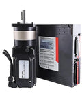 Rock Solid Ac Servo Motor With Complete Drive Kit 400 Watt 220 Volt High Precision Planetary Gearbox 1 3 Nm connection and driver setup.