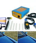 Powerful Paintless Dent Removal Kit With LED Line Board Digital Display Adjustable Power And Time Easy Operation Includes Repair Hammer