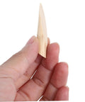 Solid Wood Pocket Hole Plugs 50 Pack For Pocket Hole Jig Furniture Repair Durable Wood Plugs held in hand