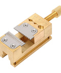 Hassle Free Copper Watch Repair Vise Clamp With Lock Tight Mini Bench Vice Grips For Watchmakers And Jewelers, 55x25x23mm.