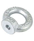 Heavy Duty Lifting Eye Nut 3/8-16 UNC Thread, Drop Forged Galvanized C15 Steel, corrosion resistant fastener for hoists