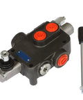 single spool hydraulic control valve with handle