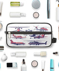 Go To Travel Toiletry Bag For Women And Men Foldable Dopp Kit With Aircraft Pattern among grooming items