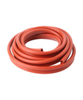 Zorqon 13ft silicone P-gasket seal coil, orange door gasket for smoker/barbecue