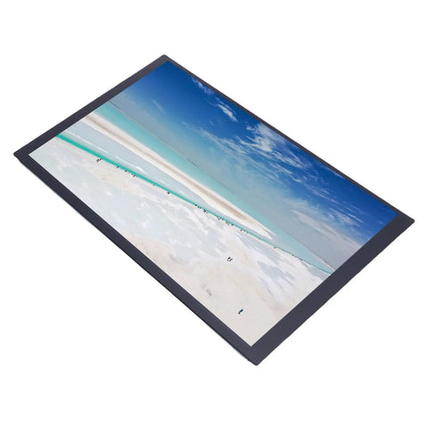 10.1 Inch Capacitive Touch Screen Display With 10 Point Multi Touch Full Lamination Tech Rock Solid Response Hassle Free Integration Sweet Match For Kiosks And Coding Rooms angled view showing vivid visuals.