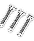 Tiny But Mighty Mini Multitool Wrench Set 3 Piece Compact Zinc Aluminum EDC Bottle Opener For Camping Hiking Travel And Everyday Carry