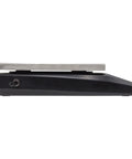 Side view of Compact Digital Portion Control Scale For Precise Food Weighing And Portioning, Tare And Hold Functions, NSF Certified, 32 Oz Stainless Steel Platform, Space Saving Kitchen Scale For Accurate Portions