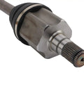 Front Left CV Axle Shaft Assembly For Volvo S60 2012 2016 S80 2007 2014 V70 2008 2010 Driver Side Replacement With Neoprene Boots For Durability And Easy Direct Fit, splined end close-up