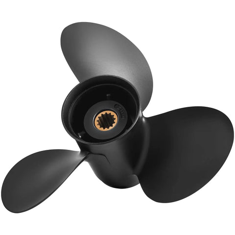 Aluminum Outboard Boat Propeller Replacement 12 Inch Diameter 17 Inch Pitch For BRP Johnson Evinrude OMC 3-Blade Right Hand