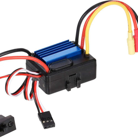 3600KV 4Pole Sensorless Brushless RC Car Motor With 35A ESC high torque copper windings rotor aluminum heatsink ABEC5 bearings
