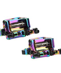 Heavy Duty Hydraulic Disc Brake Set For Mountain And Road Bikes Sturdy Aluminum Alloy Calipers in vibrant colors for enhanced style.