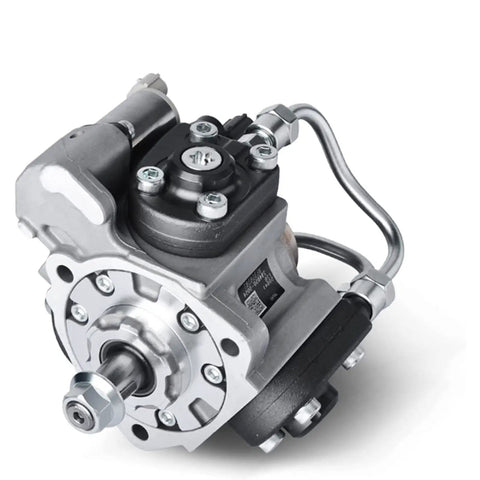 Heavy Duty Diesel Fuel Injection Pump ME304303 for Hino Truck, showing polished metal and fuel lines for smooth operation.