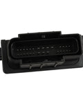 Front view of GM Fuel Pump Control Module 13565641 Replacement for Chevrolet, GMC, Buick Cars, OE Style FPCM, black plastic body.