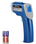 Infrared Thermometer Upgrade 774 Temp Gun For Cooking And Grillin Laser Surface Temp Tool For Pizza Griddle Grill HVAC And Engine Reads Minus 58 To 842 Degrees Fahrenheit Blue with AAA batteries.