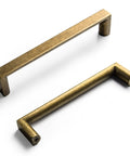 Six Pack Of 5 Inch 128mm Retro Zinc Alloy Cabinet Handles Antique Brass Cabinet Pulls For Dresser Wardrobe And Cupboard Vintage Style Hardware