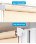 All In One 1 Inch Roller Blind Repair Kit For 25mm Tubes With Brackets Clutch Chain End Plug Easy Fix installation view