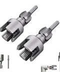 Dope 4 In 1 Water Pipe Wrench And Pipe Threader Kit for PVC pipes internal external threading tool electric drill compatible