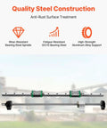 Two HGR20 1500 mm Linear Guide Rails Kit With Four Blocks And RM1605 1500 mm Ballscrew BF12 BK12 Kit Pre Drilled Holes