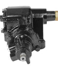 Power Steering Box for 1997-2005 Ford Super Duty Truck Van and SUV, durable black steel, ensures precise steering and control.
