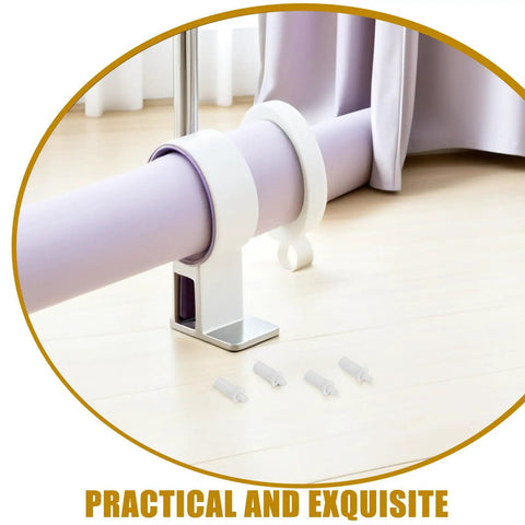 20 Piece Spring Shutter Pins Replacement Kit For Vertical Blinds And Curtains, Durable Plastic Repair Pins With Spring Loaded Plungers, DIY Friendly Fix For Broken Slats, Wobbly Latches, And Window Shutter Systems. White plastic shutter pins with vertical blind slat on floor.