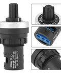Two Pack Panel Mount 10K Potentiometer For VSD And VFD Rotary Variable Frequency Drive with rugged plastic housing