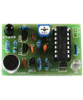 Soldering Practice Kit For Beginners And Students With Electronic Candle Project LED DIY Electronics Kit showing PCB and components.