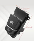 No Sweat Plug And Play Fix Crisp Button Feedback Top Grade Build Electric Parking Brake Switch Control Actuator Replacement Panel Fits Bmw X3 F25 2011 2017 Models, 5.7cm x 8.7cm, black, compact design.