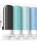 Leak Proof 3oz Travel Bottles TSA Approved Refillable Silicone Containers For Toiletries BPA Free Great For Shampoo