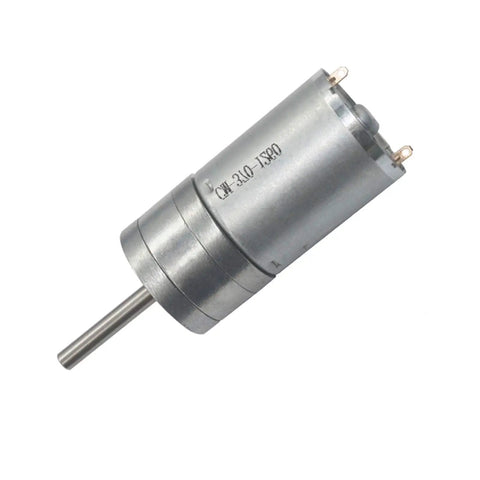 Heavy Duty 6V To 24V DC Gear Motor Pumping Out Dead Legit High Torque At 280 RPM, metal construction with output shaft for DIY rigs.