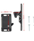 8 Unit RV Cabinet Door Latches For Motorhomes And Cargo Trailers Road Trip Ready Push Catch Drawer Fasteners with mounting screws.
